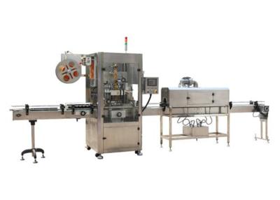 China 6000bph PVC Automatic Round Bottle Labeling Machine OPS Sleeve Applicator Machine for sale