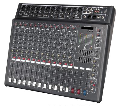 China CMX-842U/1242U/1642U mixer mixing console 100MM fader 4 band EQ LED MP3 system Nigeria Gha for sale