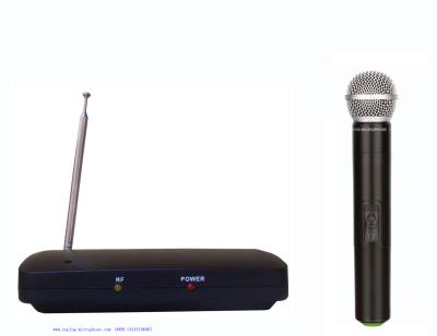 China LS-7110 competitive cheap price single channel UHF wireless microphone with one handheld / shure style/  micrófon for sale