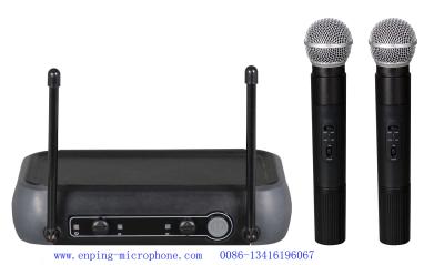 China PGX4  Dual channel VHF mini size wireless microphone / micrófono / cheap/ SHUTE style for sale