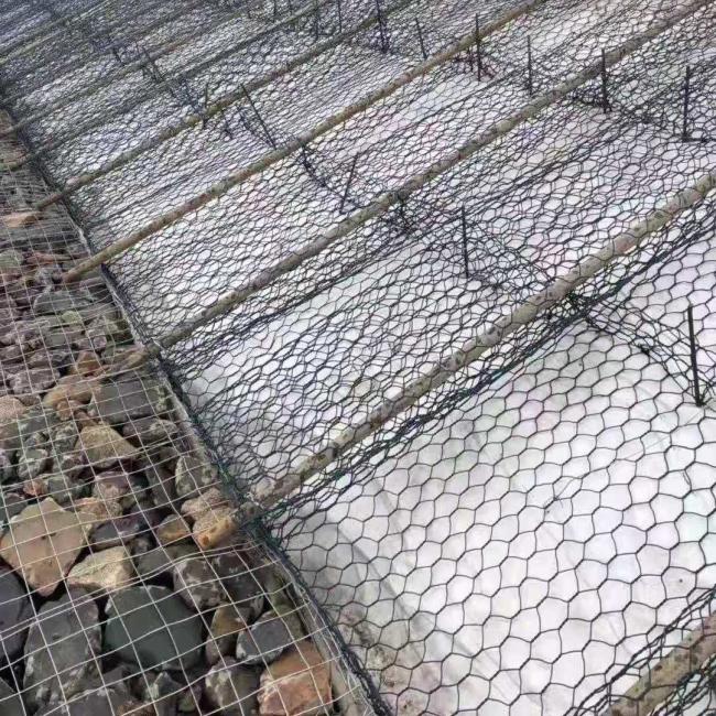 Heavy Duty Erosion Controled Gabion Wall Box 2x1x1m Outdoor Retaining ...