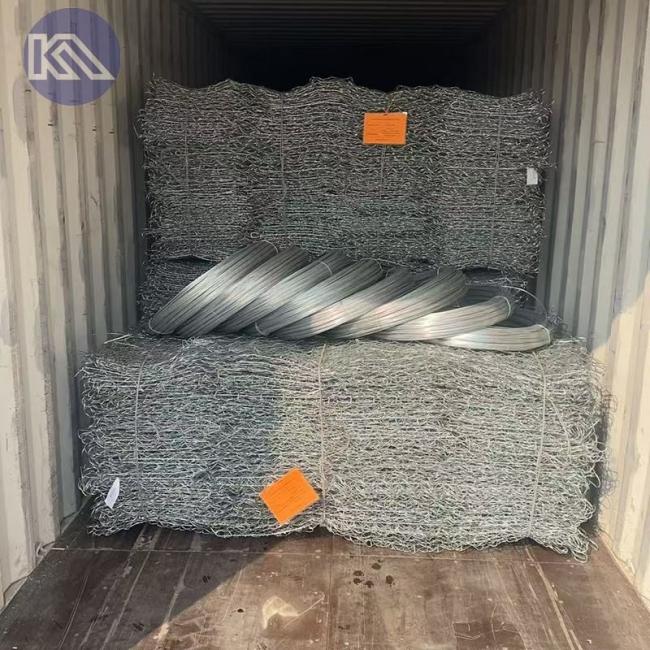 Heavy Duty Erosion Controled Gabion Wall Box 2x1x1m Outdoor Retaining ...