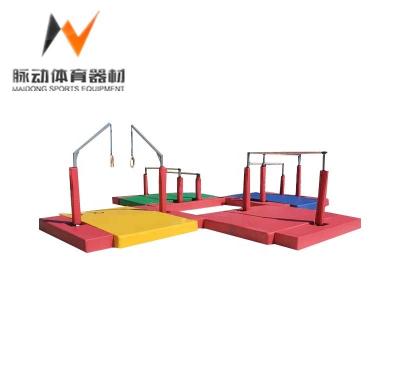 China End Professional Horizontal Bar Hanging Ring for High and Low Bar Combination Custom Size for sale