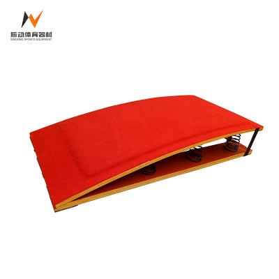 China Sturdy Red Gymnastic Springboard For Sports Training Equipment for sale