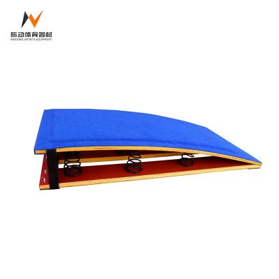 China Blue Professional Competition or Training School Gymnastic Jump Spring Board with 9 Springs for sale
