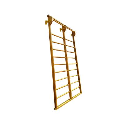 China Customized Home Gymnastics Wall Bars Equipment Stall Ladder Bars with Customized Logo for sale