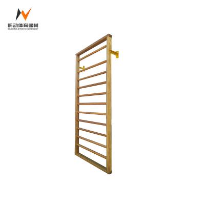 China Gymnastics Equipment Wall Ladder Exercise Bar Stall Customized Logo Availabled for sale