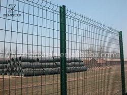 Quality Residential 3D Curved Wire Mesh Fence PVC Coated Bending Fencing Panels for sale