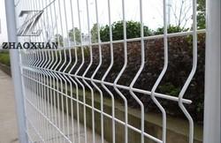 Quality Residential 3D Curved Wire Mesh Fence PVC Coated Bending Fencing Panels for sale