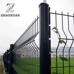 Quality Residential 3D Curved Wire Mesh Fence PVC Coated Bending Fencing Panels for sale