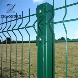 Quality Garden 3D Curved Wire Mesh Fencing Refined Hot Dipped Galvanized Fence for sale