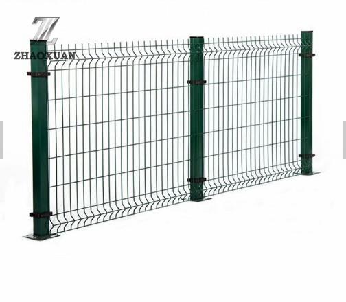 Quality Security Iron 3D Curved Wire Mesh Fence Pvc Coated Rot Proof for sale