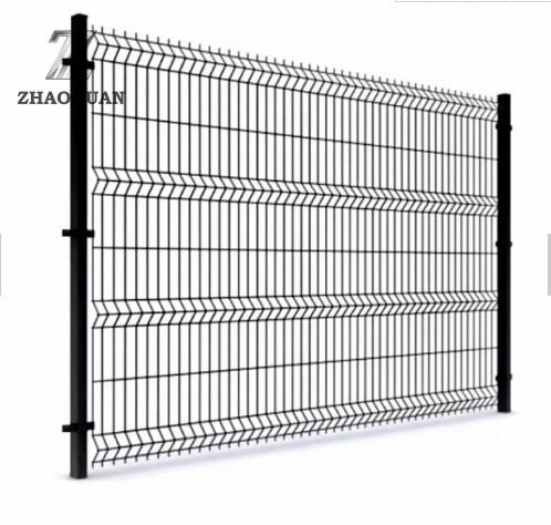 Quality Security Iron 3D Curved Wire Mesh Fence Pvc Coated Rot Proof for sale