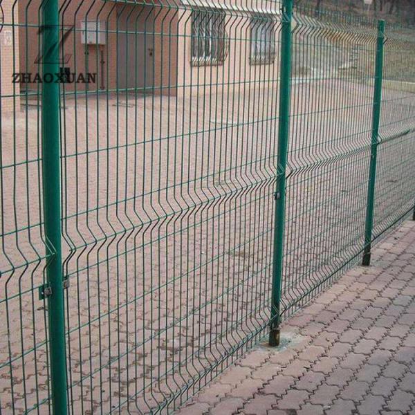 Quality Security Iron 3D Curved Wire Mesh Fence Pvc Coated Rot Proof for sale