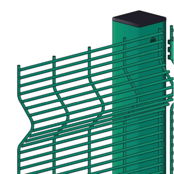 Quality 358 Anti Climb Security Fence Anti Ultraviolet Customized for sale