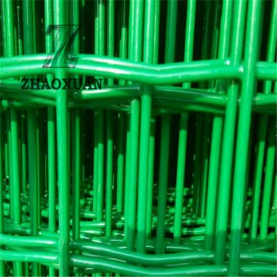 China 30m / Roll Welded Euro Dutch Weaving Wire Mesh Fence Plastic Coating for sale