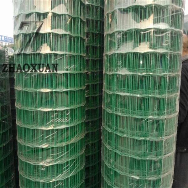 Quality 2" X 2" 2" X 4" Euro Dutch Weaving Wire Mesh Fence PVC Coated for sale