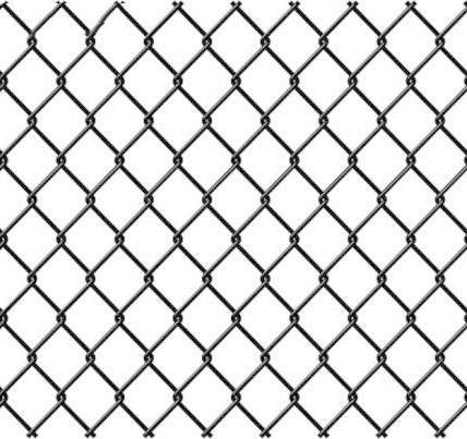 Quality Galvanized PVC Coated Chain Link Fence Diamond Hole For Sports Ground for sale