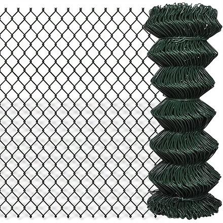 Quality Galvanized PVC Coated Chain Link Fence Diamond Hole For Sports Ground for sale