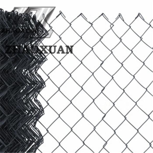 Quality Anti Corrosive Chain Link Fence PVC Coated 1.8mm 2.5mm 4.0mm 3.5mm Dia for sale