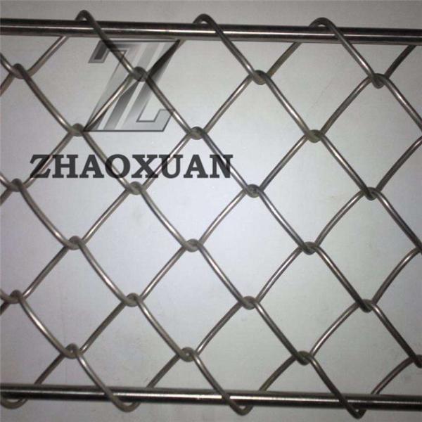 Quality Dark Green Anti Corrosive Chain Link Fence 1.8mm 2.5mm 4.0mm 3.5mm Dia. for sale