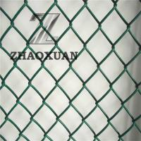 Quality Dark Green Anti Corrosive Chain Link Fence 1.8mm 2.5mm 4.0mm 3.5mm Dia. for sale