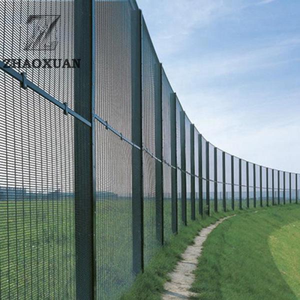 Quality Powder Coated 358 High Security Fencing Security Airport Fence for sale