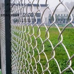 Quality Outdoor Playground Chain Link Fence Tennis Court Diamond Twisted Fence Panels for sale