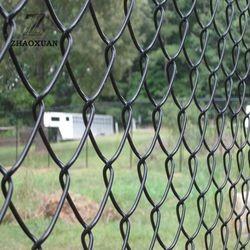 Quality Outdoor Playground Chain Link Fence Tennis Court Diamond Twisted Fence Panels for sale