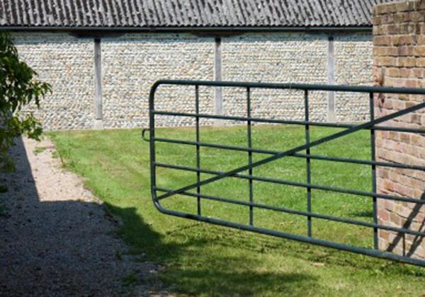 Quality Security Galvanized Swing Steel Fence Gate 1.0m 1.2m 1.5m 1.8m 2.0m Height for sale