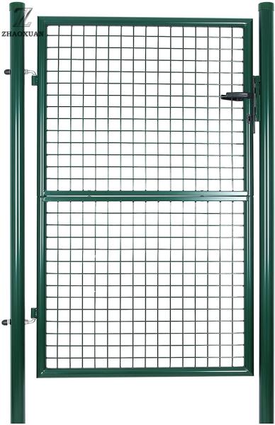 Quality Single Leaf fence swing gate Refined Design With Hinge Installation for sale