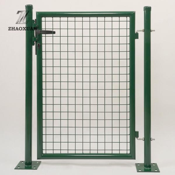 Quality Single Leaf fence swing gate Refined Design With Hinge Installation for sale