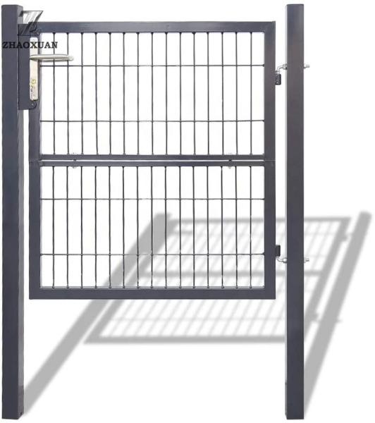 Quality Single Leaf fence swing gate Refined Design With Hinge Installation for sale