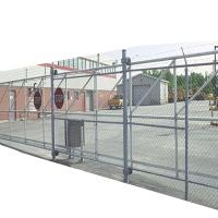 Quality Automatic Sliding Steel Fence Gate Systems Rot Proof 1.4m-2.2m Height for sale