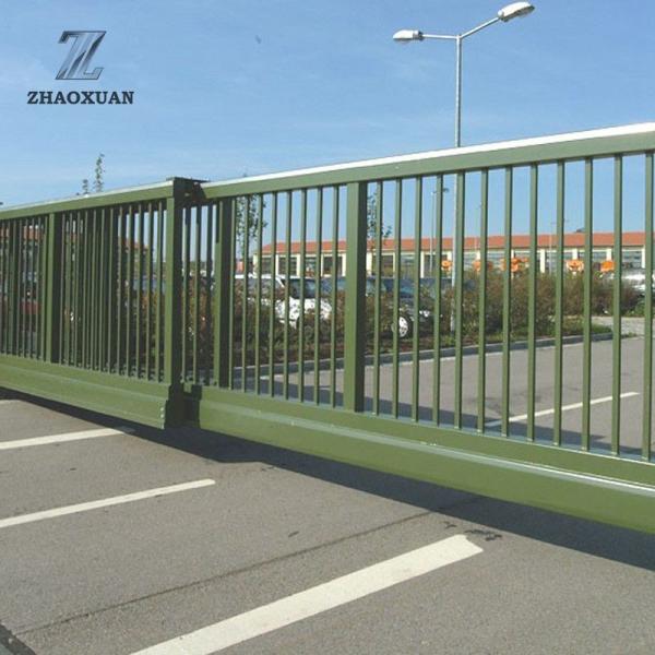 Quality Automatic Sliding Steel Fence Gate Systems Rot Proof 1.4m-2.2m Height for sale