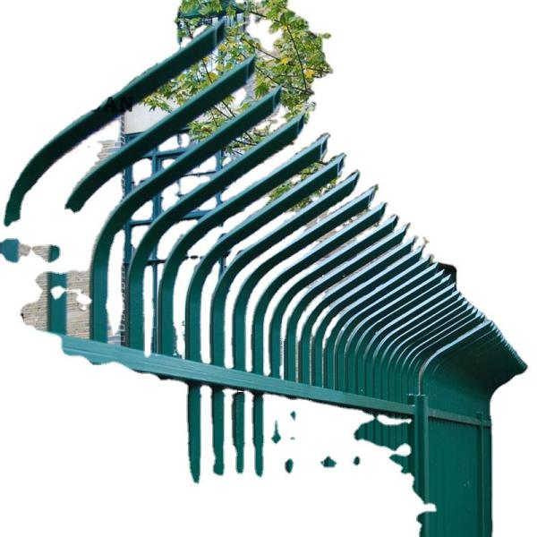 Quality Shockproof Dwelling Zone Metal Bar Fence Customized Easily Assembled for sale