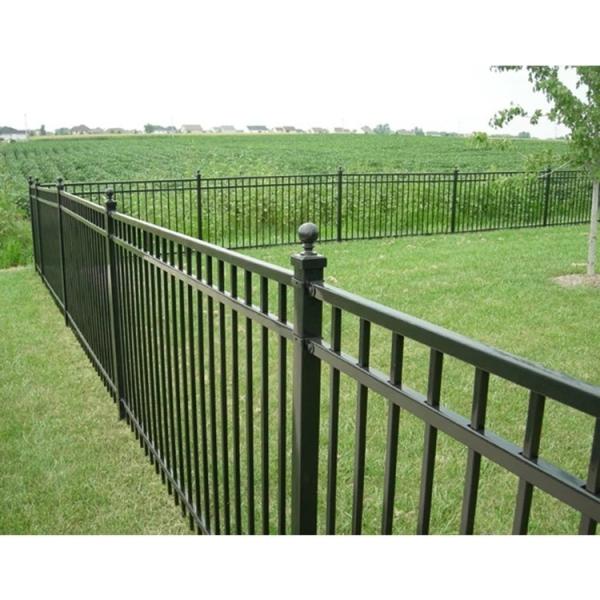 Quality Shockproof Dwelling Zone Metal Bar Fence Customized Easily Assembled for sale