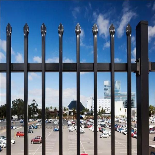 Quality Shockproof Dwelling Zone Metal Bar Fence Customized Easily Assembled for sale