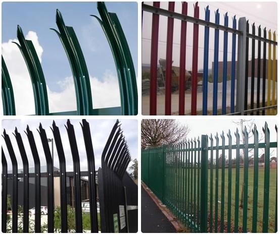 Quality Shockproof Dwelling Zone Metal Bar Fence Customized Easily Assembled for sale