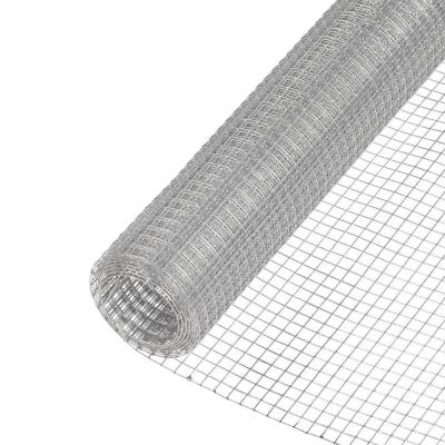 China 1/4 Inch Galvanized Welded Wire Mesh Roll for Garden Farm Cage for sale