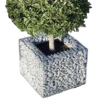 China Garden Galvanized Welded Gabion Stone Basket for Decoration Ant Corrosion for sale