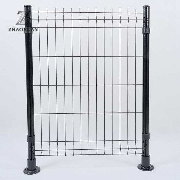 Quality Welded Steel Iron 3D Curved Mesh Wire Fence Anti Corrosion For Residential for sale