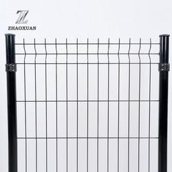 Quality Welded Steel Iron 3D Curved Mesh Wire Fence Anti Corrosion For Residential for sale