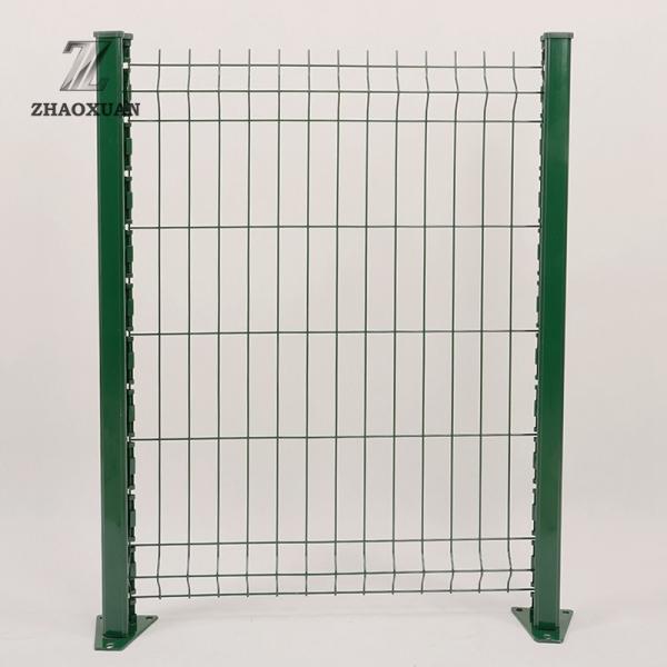 Quality Decorative 3D Curved Welded Wire Mesh / Garden Border Fence High Strength for sale