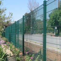 Quality 868 656 Double Wire Mesh Fencing Galvanized Powder Coated Steel Mesh Panels for sale