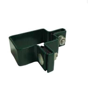 China Metal Fence Accessories Square Fixing Clamps Fittings Clips for sale