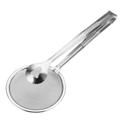 China Oil Frying Filter Fried Food Clip Stainless Steel Houseware for sale