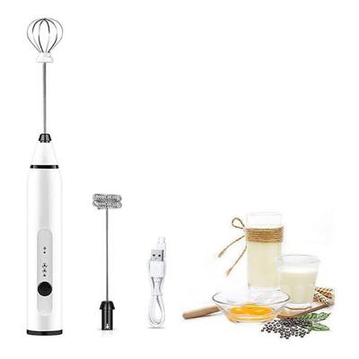 China USB Rechargeable Immersion Blender Mini Frother For Cappuccino Latte Coffee Egg for sale