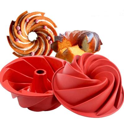 China Non Stick Baking Pan Silicone Cake Mould Food Grade for sale
