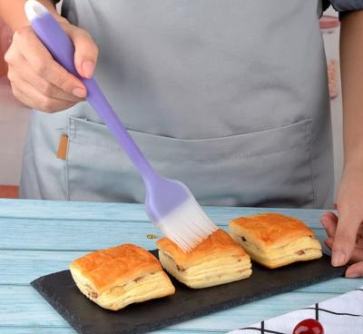 China Silicón de rociada a prueba de calor grande del cepillo de la salsa de BARBACOA que cuece en venta
